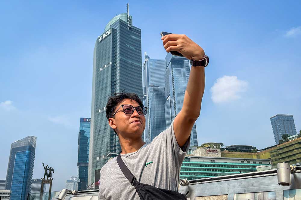 Rehat dari riuhnya Jakarta melalui Car Free Day