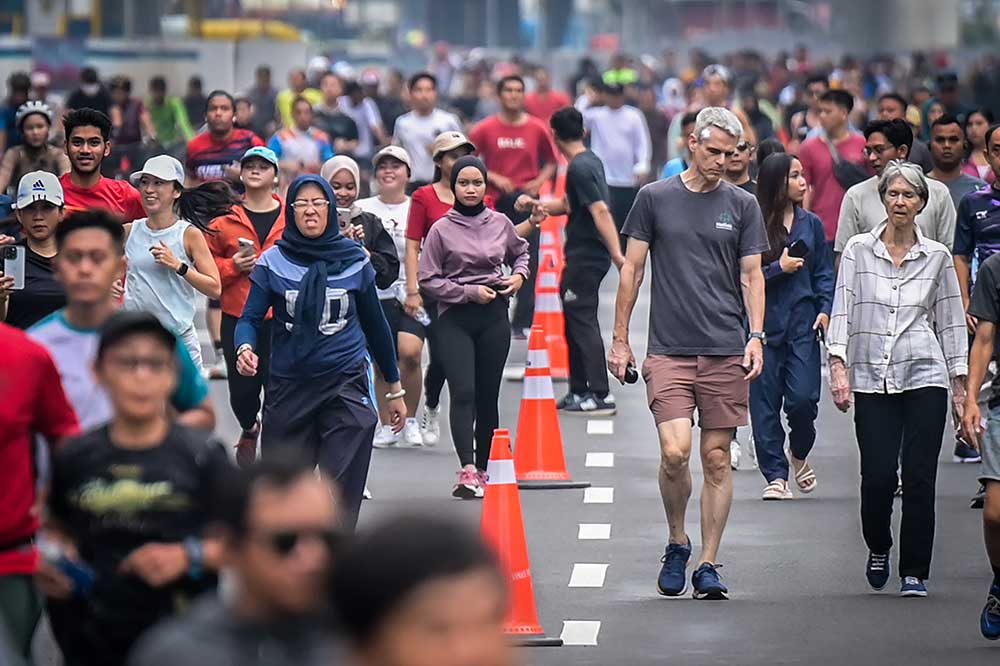 Rehat dari riuhnya Jakarta melalui Car Free Day