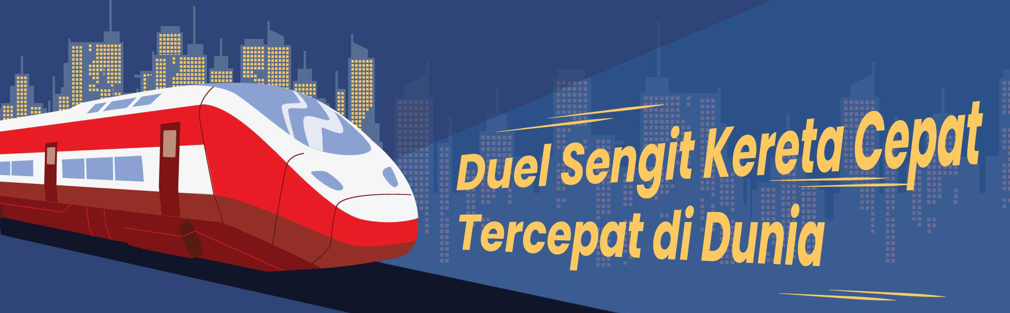 Adu Kereta Cepat di Dunia